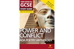 AQA Poetry Anthology - Power and Conflict: York Notes for GCSE (9-1): Second edition: - everything you need to catch up, study and prepare for 2022 and 2023 assessments and exams