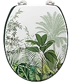 Wirquin 20724244 - Sedile WC in termoplastica a forma di U, colore