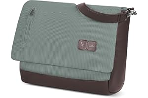 ABC Design Wickeltasche Urban - Crossbody Bag mit Baby Zubehör – Messenger Bag - großes Hauptfach - breiten Schultergurt - Polyester