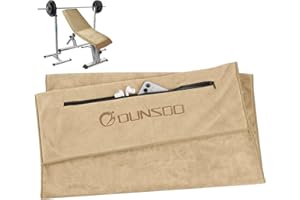 DUNSOO Toalla Gimnasio,120x50cm Toalla Deportiva De Microfibra con Bolsillo De Cremallera para Gimnasia y Entrenamiento I Toalla De Gimnasio (Camel)