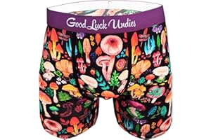 GOOD LUCK SOCK Good Luck Undies Herren Boxershorts Pilze