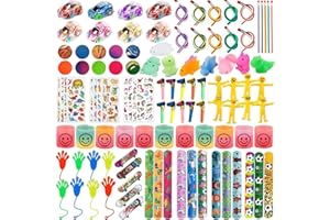 GSXNKK Party Bag Fillers for Kids,102Pcs Kid Party Toys for Boys Girls,Kid Birthday Party Favours Toy,Prize Box Toys Classroom Prizes Rewards,Toy Bulk Party Bag Fillers for Kids