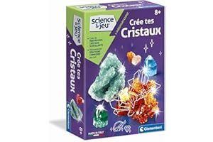 Clementoni - 52067 - Crée Tes Cristaux, 187 gr