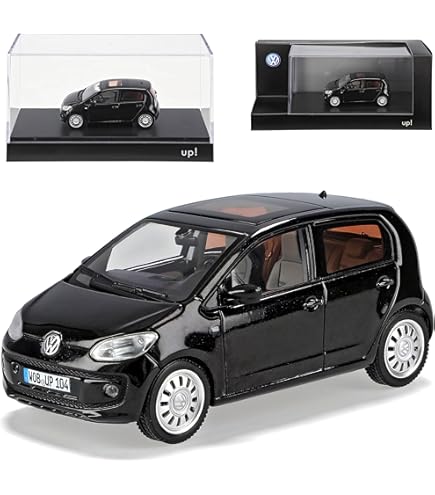 VW up! Black 3-Door Model Car Schuco 1:43: Amazon.de: Toys