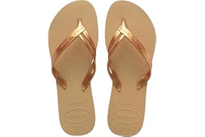 Havaianas - Elegance, Elegance, Durable and Comfortable Flip Flops with Fashionable Straps and Non-Slip Sole, Women