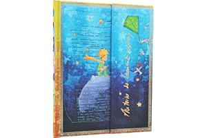 PAPERBLANKS Saint-Exupéry, The Little Prince (Embellished Manuscripts Collection) Ultra Lined Hardcover Journal (Wrap Closure)