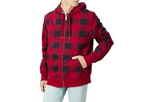 Amazon Essentials Sudadera Ligera de Felpa Francesa con Cremallera Completa y Corte Cómodo Hombre