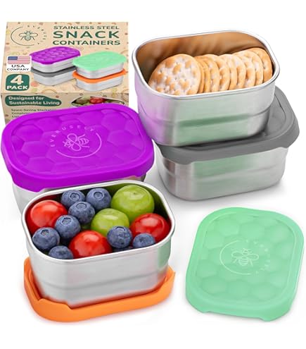 Done by Deer Sea thermo drinkfles 3 metalen lunchbox- Lalee sand