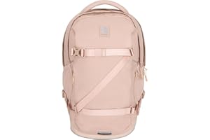 School Backpack for Girls, Boys, Teenagers - Audetic Cosmo Ergonomic School Bag Made from Recycled PET Bottles - Sustainable Backpack for School, Leisure, Travel - Water Repellent, pink