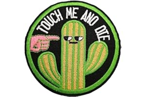 BPA Patch Thermocollant Ecusson Thermocollant Ecusson a Coudre -Touch Me And Die