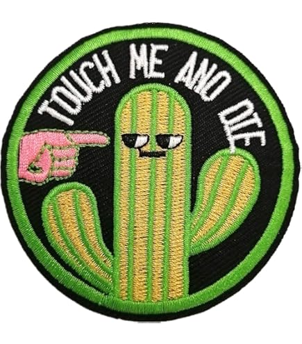 SHHH IT'S OKAY Embroidered IRON-ON Patch Applique Emblem Biker
