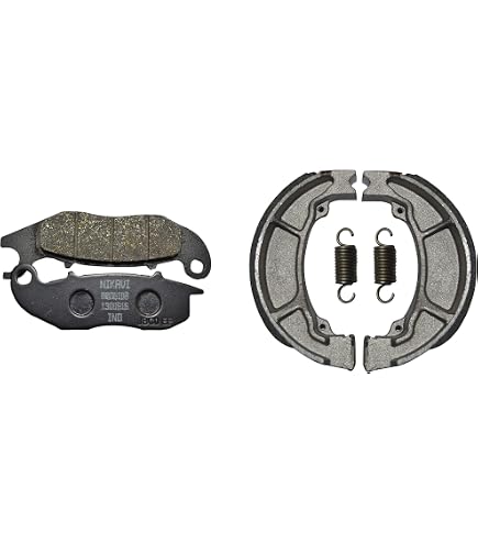 Motorcycle Seat Cushion Front/Rear Brake Shoes Water Grooved For Honda Z 50 QA50 QA C Rear Brakes