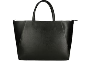 Chicca Borse Borsa a Mano Donna in Pelle Made in italy 42x29x15 Cm