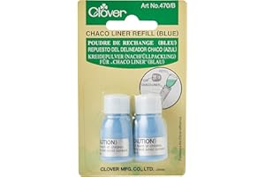 Clover 470/B Kreidepulver für Chaco-Liner 2 x 2,8 g, blau