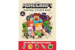 Minecraft Survival Sticker Book: The official Minecraft survival sticker guide book from Mojang for kids ages 6+