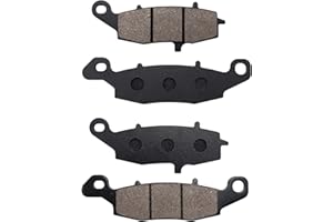 Yerbay Brake pads front/Rear kit for Kawasaki VN900 Vulcan Classic (LT) 2006-2014/ Custom 2007-2014