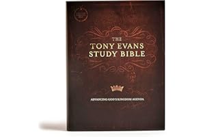 CSB Tony Evans Study Bible, Hardcover, Black Letter, Study Notes and Commentary, Articles, Videos, Charts, Easy-to-Read Bible Serif Type: Study Notes ... Articles, Videos, Easy-To-Read Font
