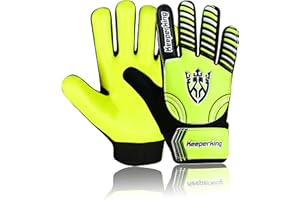 Keeperking Claw 2.0 Gants de gardien de but pour enfant garçon et fille Gants de football pour garçon Taille 3-7