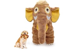 VERLA Squeaky Dog Toys Durable Plush Dog Toy with Crinkle Paper Stuffed Dog Chew Toys Dog Toys Indestructible Interactive Dog Teething Toys Tug of War Dog Toys for Small Medium Breed Dogs - Birthday Gift