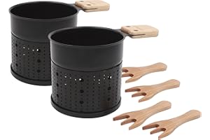 COOKUT LUMI Choco-Chocolate Fondue Set for 4