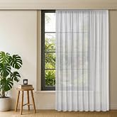Gauze Fabric Design L&uuml;ks İpeksi Dokulu Bambu Kırışmaz &Uuml;t&uuml; Gerektirmez Optik Beyaz 175x200 Pilesiz (1 x 1) Y&Uuml;KSEK KALİTELİ T&Uuml;L