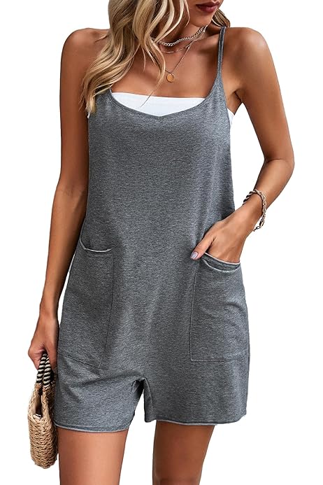 Onsoyours Salopette Jeans Donna Senza Maniche Tuta In Denim