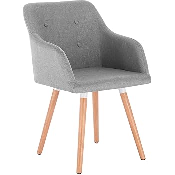 CLP Esszimmerstuhl Granat mit Stoffbezug - Polsterstuhl mit Robustem