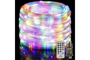 Buudala Guirlande Lumineuse de Noel, 50M 500 LEDs Guirlandes Lumineuses Intérieure Exterieure, IP67 Étanche, 8 Modes Guirlande LED pour Noel Décoration Chambre Jardin Anniversaire Mariage