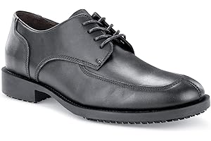 Chaussures Shoes for Crews Aristocrat III – Chaussures en Cuir Confortables, Semelle intérieure rembourrée, Semelle antidérapante, Style Oxford Classique, OB – pour Hommes