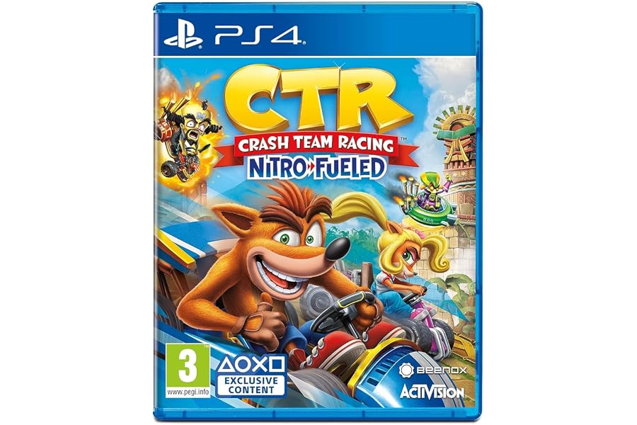 Activision Crash Team Racing: Nitro-Fueled PS4 Game