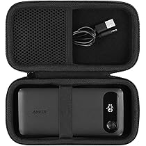 Gomma EVA custodia da viaggio per Anker PowerCore 13000 caricatore portatile - compatto 13000mAh 2-Port Ultra Power Bank da Hermitshell