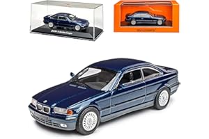 Generisch B*M*W 3er E36 Coupe Dunkel Blau Metallic 1990-2000 1/43 Minichamps Maxichamps Modell Auto