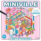 Miniville: 10 sc&egrave;nes &agrave; compl&eacute;ter, + de 650 stickers, + 1 pince incluse