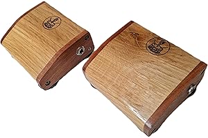 BUZZARDS FIELD Professional Wooden Percussion Stomp Box for Live Performance and Recording. Rhyth-Mic M4