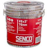 (7.6cm) - Senco DuraSpin Collated Wood Screws [08F300Y]