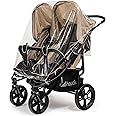 For Your Little One Side by Side Raincover Compatible with Bugaboo Donkey Twin