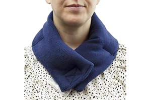 THE TENS COMPANY Natural Moist Microwave Wheat Pack Universal Neck and Shoulder - Unscented can be used Hot or cold-Manufactured In The UK