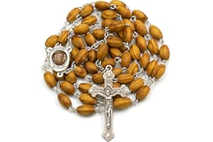 Zuluf Jerusalem Catholic Prayer Rosary Hand Made from The Holy Land Israel