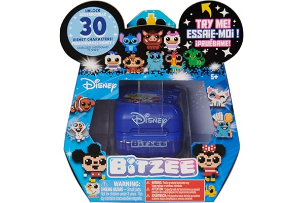 Bitzee - Mascota Virtual con 30 Personajes De Disney - Mascota Digital Que Reacciona al Tacto, con Interacciones y Sonidos - Regalo Niño 5 Años + - Juguetes Niños 5 Años +