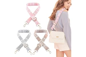 ZEXUPORIUM 3 Pièces Bandouliere pour Sac, 78-140cm Ajustable Sangle Sac Bandouliere, pour Bandoulière Sac à Main, Sac de Crossbody