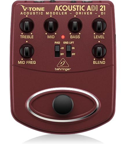 LR Baggs VENUE-DI Preamplificatore Per Chitarra Acustica &ndash; Nuovo Effetto/DI Box