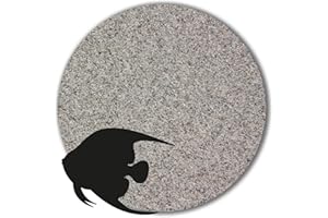 Anbobo Aquagran - Aquarium Sand/Aquarium Kies - 25 KG - 0,4-0,8mm - hellgrau