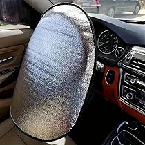 Parasole Per Volante Auto - Diametro 37-39 Cm, Copertura Anti Riscaldamento Estiva - Foto 4