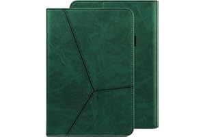 GLANDOTU Hülle für Samsung Galaxy Tab A6 10.1 2016 SM-T580/T585 mit Stift und Stifthalter - Ultra Dünn Standfunktion Flip PU Leder Tab A 10.1 2016 Cover Case（Grün）