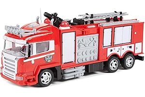 World Tech Toys 34980 RC fire Truck, Red