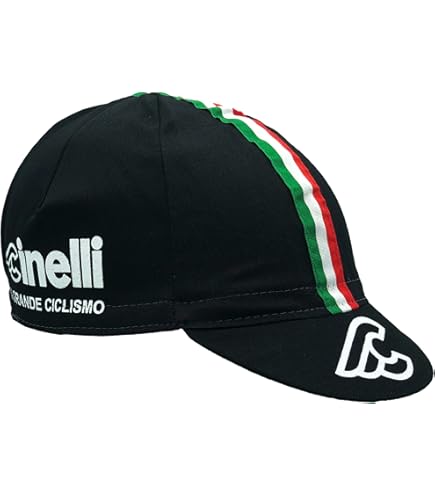 Cappellino Cinelli Bassano 85 - Unisex, Cotone, Regolabile, Made In Italy - Foto 3