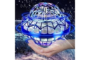 YKHSUAOU Flying Ball for Children, Flying Ball, Hover Balls, Boomerang Balls, UFO Flying Toy for Children Adults from 6, 8, 10, 12 Boys Girls Indoor & Outdoor Toy (A)