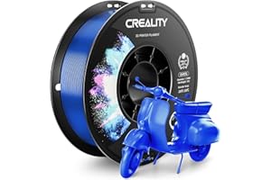 CREALITY PETG Filament 1.75mm 3D Printer Filament, 1kg (2.2lb) Neatly Wound Spool, Dimensional Accuracy ±0.03mm, Fit for Ender, Bambu Lab, Anycubic,ELEGOO FDM Printers, Blue