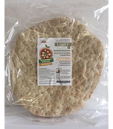 Pizza Light Ri.Ma Benessere - Confezione Da 8 Pezzi, Formato Pratico E Leggero - Foto 6