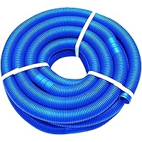 well2wellness® Poolschlauch 32mm - Blauer Schwimmbadschlauch - 6 Meter